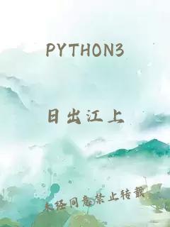 PYTHON3